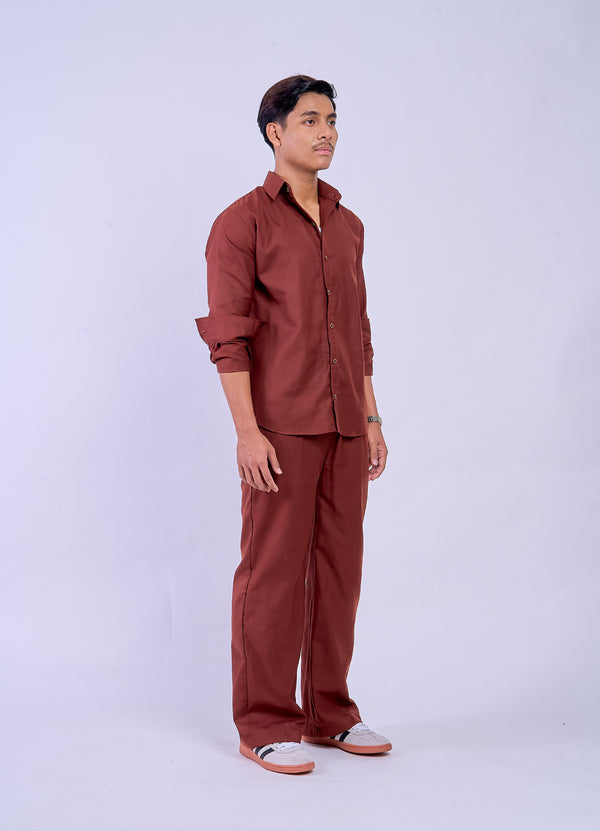 Linen Full Set - Brown