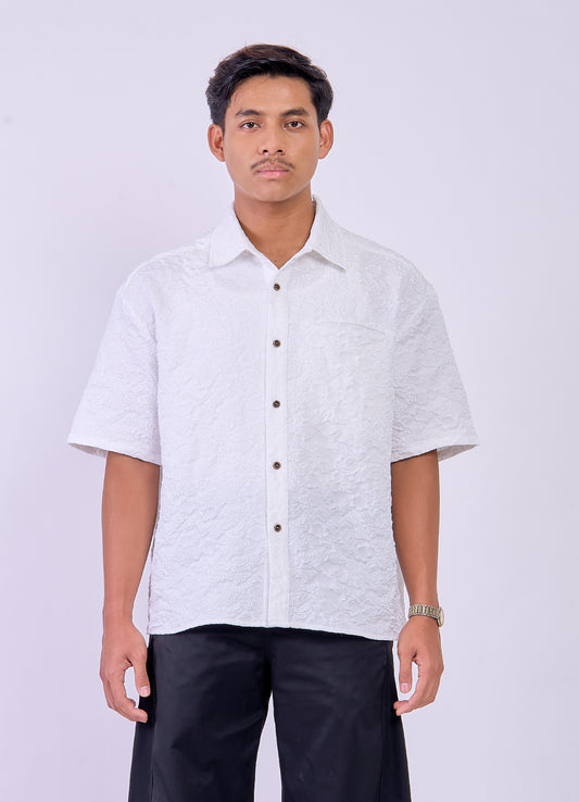Jacquard Structure Shirt