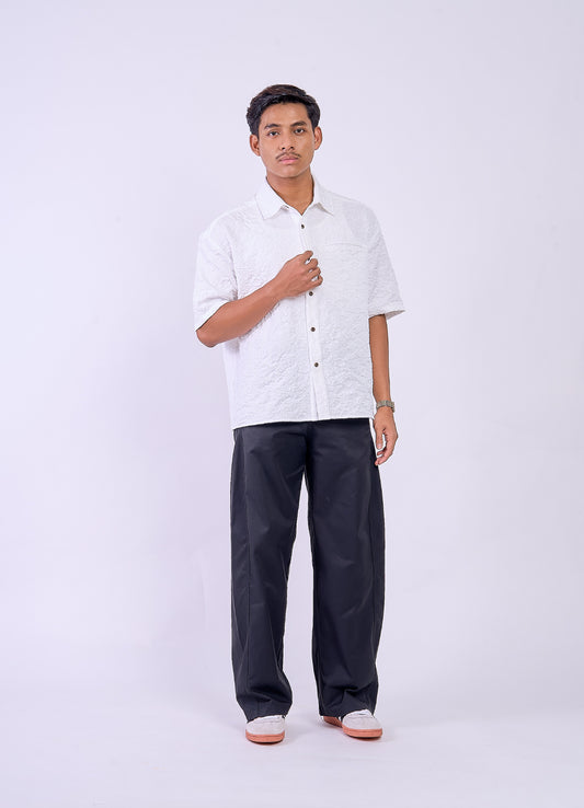Jacquard Structure Shirt