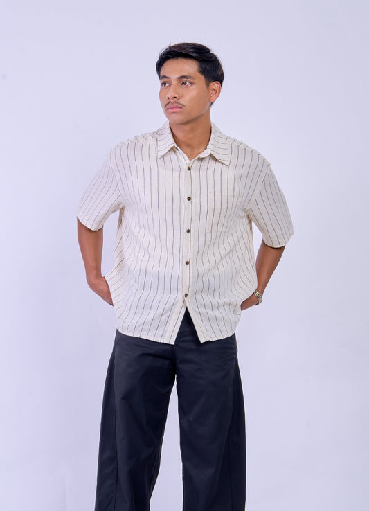 Langit Linen Stripe Shirt