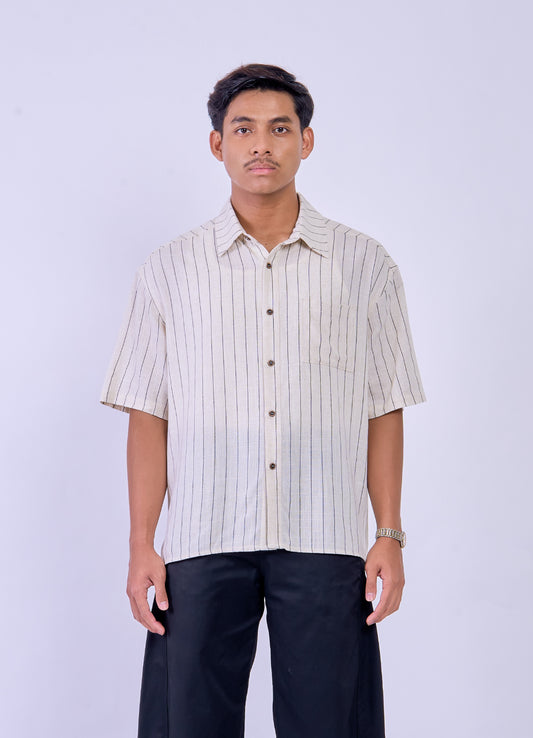 Langit Linen Stripe Shirt