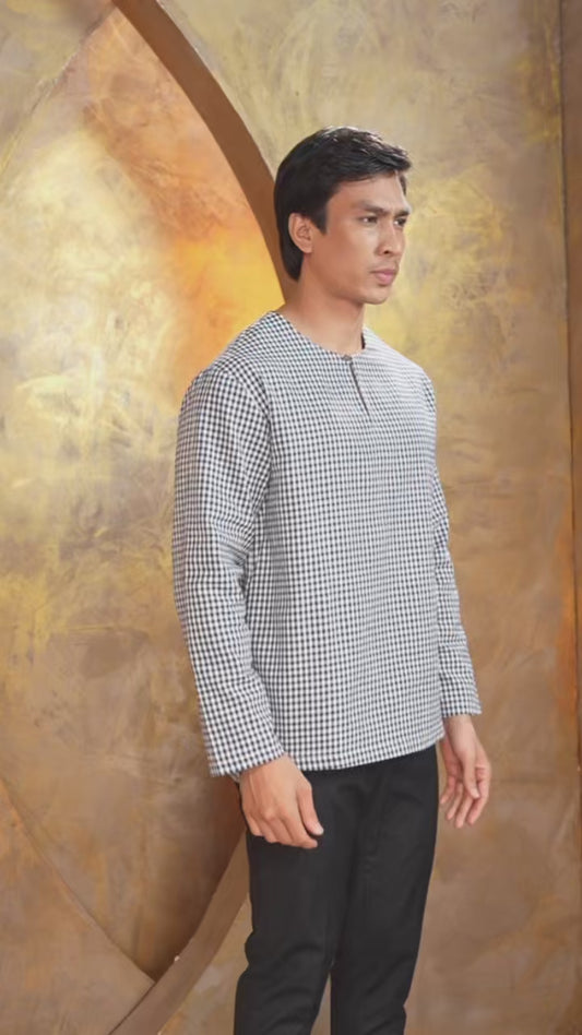 Kurta Echo - Navy Blue